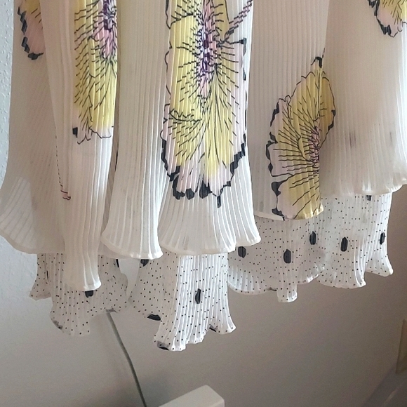 1. State Present Nature Spaghetti Strap Ruffled Top - Picture 5 of 15